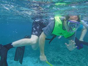 Snorkeling in Key Largo