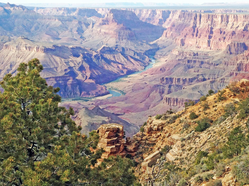 The Grand Canyon is one of the most popular family road trip destinations